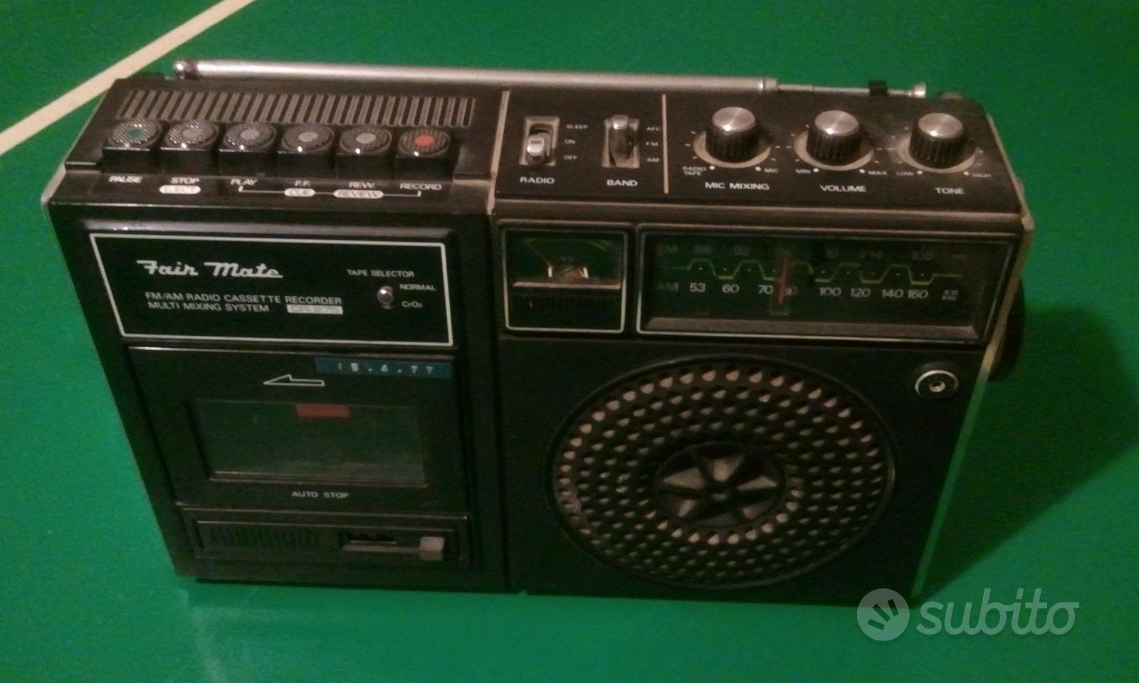 Vintage Fair Mate cr275 radio cassette Audio/Video In vendita a Modena