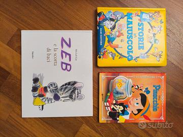 Lotto sette libri per bambini 3-7anni