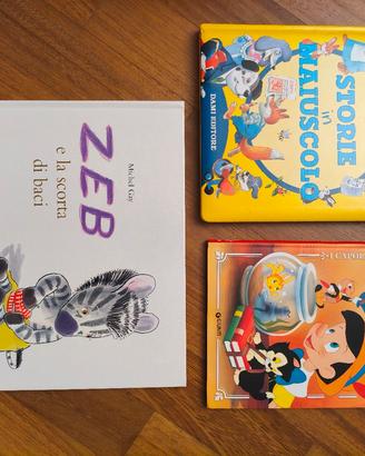 Lotto sette libri per bambini 3-7anni