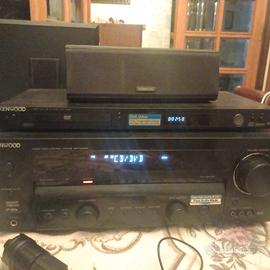 home teatre 5.1  kenwood  con dvd 