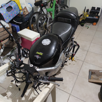 Aprilia RS 125 incidentata