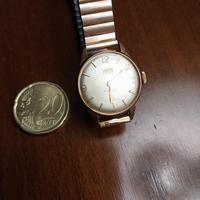 orologio vetta 17 rubis 20 mm placato oro donna