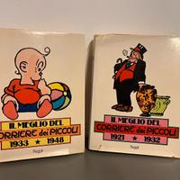 N. 2 volumi “Il meglio del corriere dei piccoli”