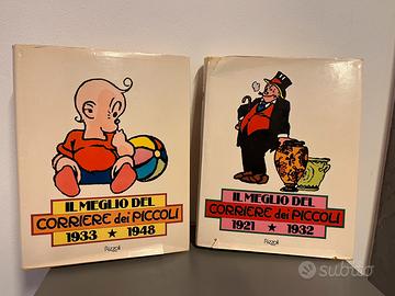 N. 2 volumi “Il meglio del corriere dei piccoli”