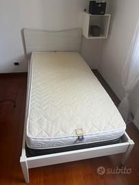Letto Singolo + Materasso Domovip Massaggiante