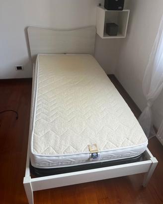 Letto Singolo + Materasso Domovip Massaggiante