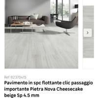Pavimento flottante + sotto pavimento