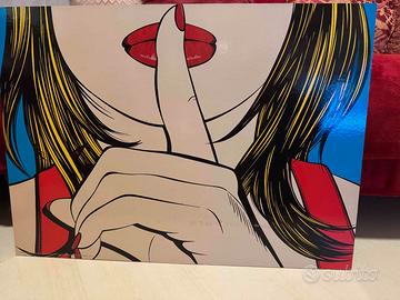 Quadro IKEA Solmyra Ssshh