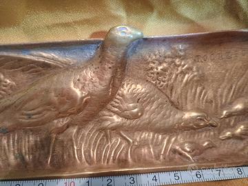 portapenne in ottone 