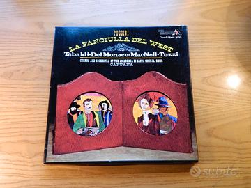 Vinile Puccini, La Fanciulla Del West, Decca, 1977