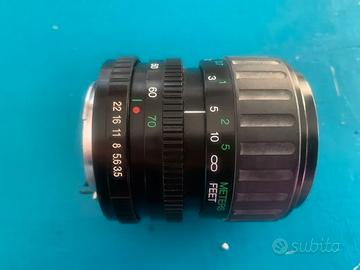 Obiettivo vintage Vivitar 35-70 mm f3.5-4.8 Macro