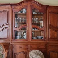 Mobile vetrina antica da soggiorno