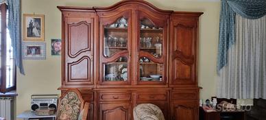 Mobile vetrina antica da soggiorno