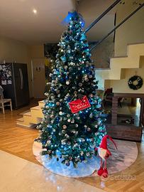 Albero di Natale 240cm + Decorazioni