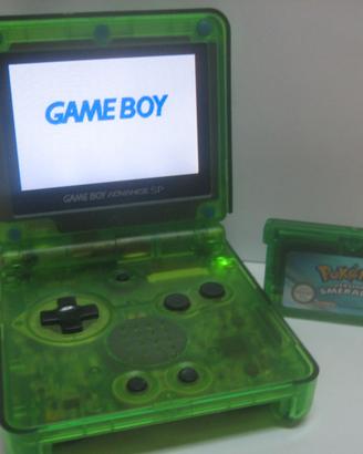 ⭐ Game Boy Advance SP [SMERALDO RAYQUAZA] AGS-101