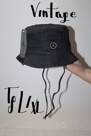 Cappello Bucket Hat Jordan Nero taglia L/XL