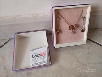 collana con orecchini Brosway 