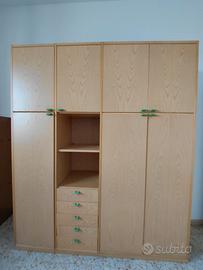 Armadio in legno per camera