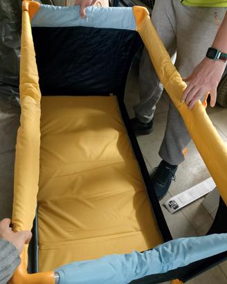 LETTINO CAMPEGGIO HAUCK+materassino+borsa