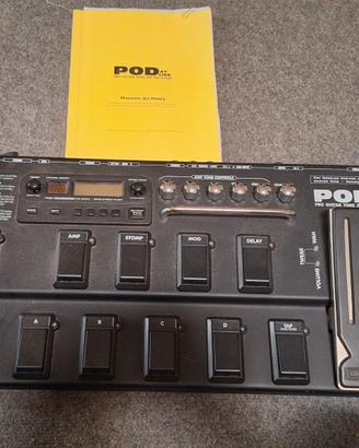 Pedaliera Multieffetto Line POD XT live