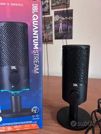JBL Quantum microfono - streaming