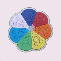 gioco incastri in legno montessori