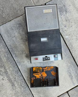 Registratore vintage Philips non funzionante