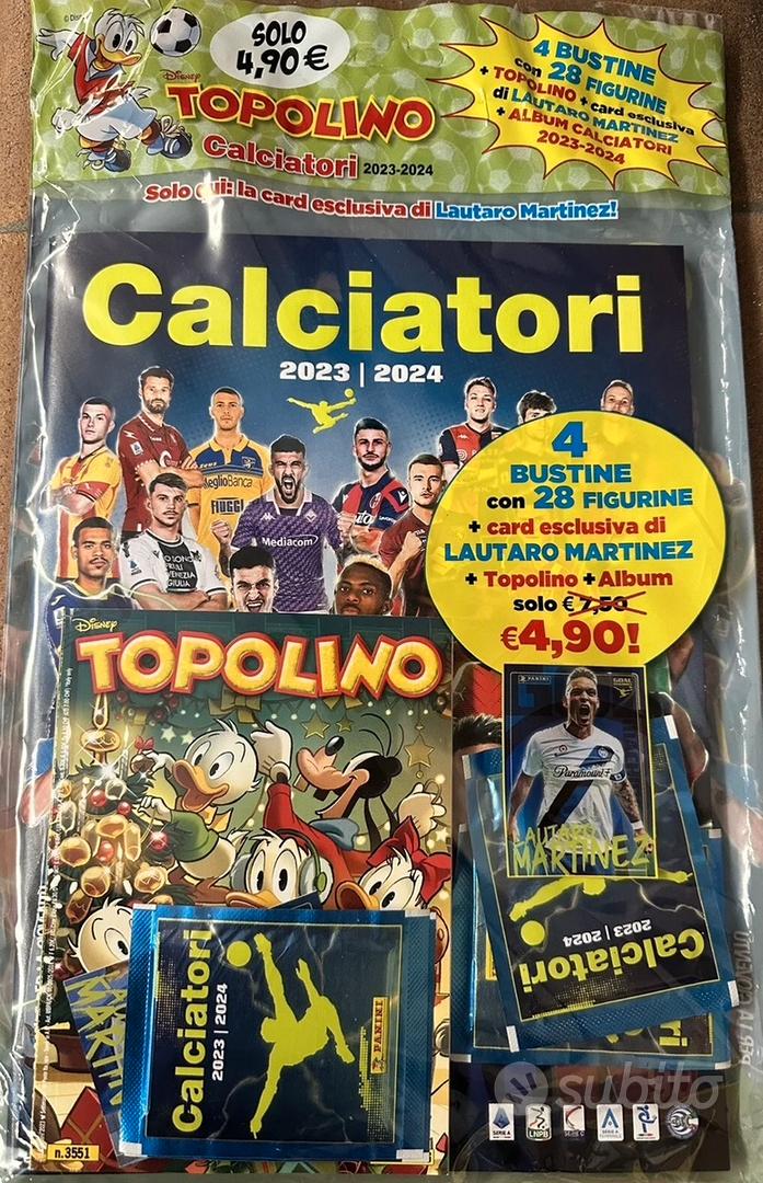 Affare in edicola: album Calciatori Panini 2023-2024 + 28 figurine