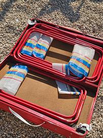 tavolo pic nic con sedie