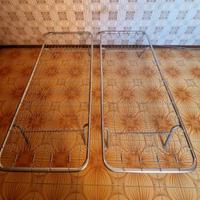 2 RETI SINGOLE LETTO A MOLLE