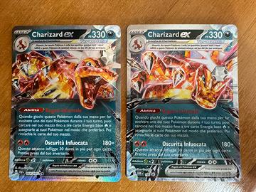 2 Carta Pokemon Charizard Ex