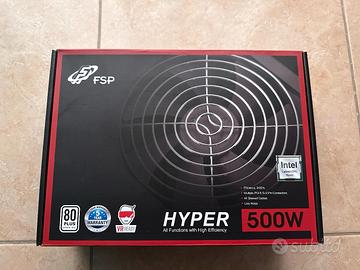 Alimentatore FSP Hyper 500w 80 plus
