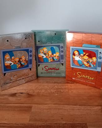 simpson dvd cofanetti stagione 1-2-5