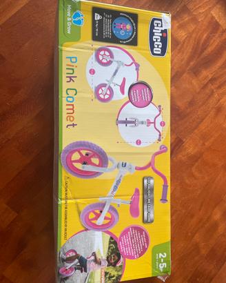Biciclettina chicco pink comet