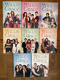 WILL & GRACE DVD SERIE TV COMPLETA STAGIONI 1 - 8 