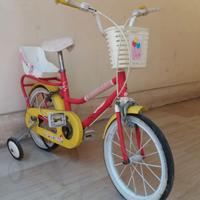bici (Schiano) per bambini  completa di rotelline