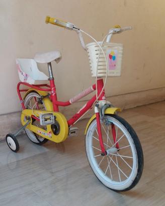 bici (Schiano) per bambini  completa di rotelline