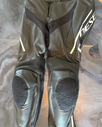 Pantaloni moto pelle Dainese Delta 3  tg.46