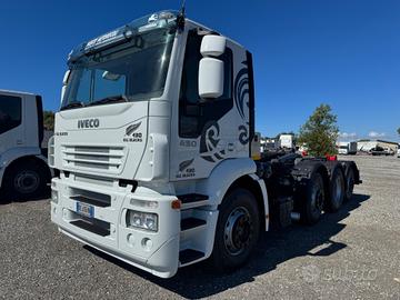 Iveco Stralis 430 4 Assi Stradale Scarrabile