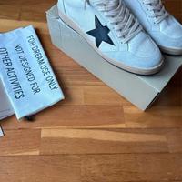 Golden Goose sneakers bianche nere