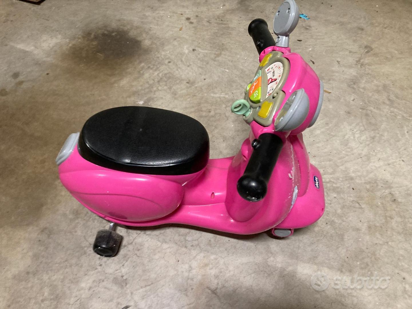 Chicco - Vespa Primavera Rosa - Cavalcabile Per Bambini 1-3 Anni