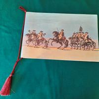 CALENDARIO STORICO NIZZA CAVALLERIA 1985 CARTOLINA