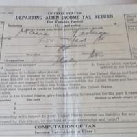 TRANSATLANTICO BIANCAMANO BIGLIETTO NAVE NEW YORK