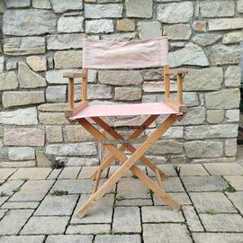 Sedie pieghevoli da regista - 2 pezzi 
