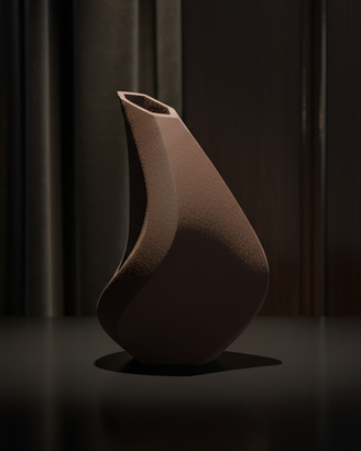 Vaso stampato in 3D, colore e dim personalizzabili