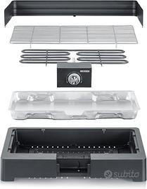 SEVERIN PG 8565 Barbecue elettrico 2200 W in accia