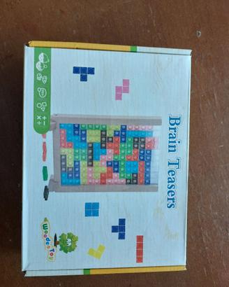 Gioco in legno "Brain Teasers" stile Tetris 3D