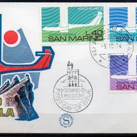 SAN MARINO 1974 Volo a Vela - Posta Aerea su FDC