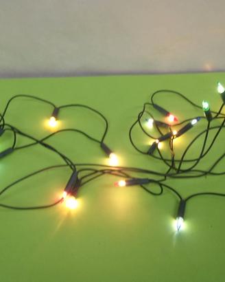 Luci di Natale, 20 lucine, alimentazione 220 volt,