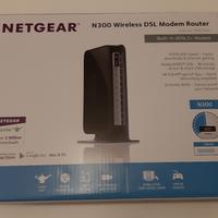 Modem Router Netgear DGN2200v4 N300 WirelessADSL2+